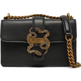 Just Cavalli Iconic Snake Style 10 Skuldertaske sort