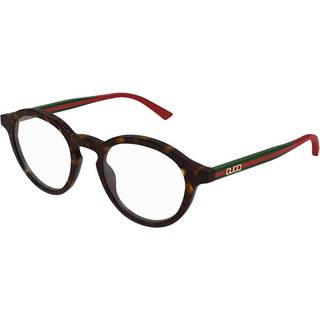 Gucci Mand GG1871O 002 Optiske stel Acetat Havana Transparent Rund
