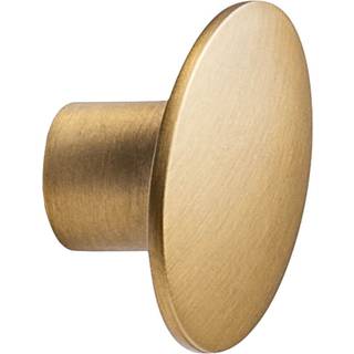 DOME w/O-ring knop, zink, messing • Furnipart