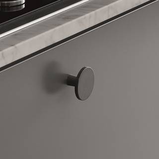 PLATO knop, aluminium, antracit • Furnipart