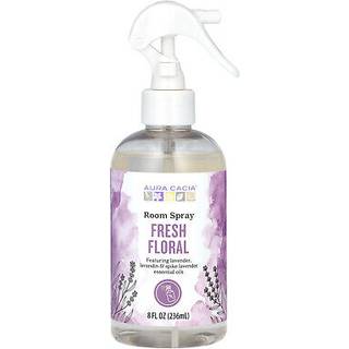 Aura Cacia Fresh Floral Room Spray 8 fl. oz. - Let aroma no syntetiske duftstoffer