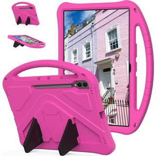 EIDERWOOD Samsung Galaxy Tab S10 Ultra Børnecover m. Kickstand - Pink