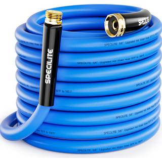 Specilit varmt/koldt vandslange 75 ft Haveslange -50? Til 190? Tungt fleksibel burst 605 psi LightWeigh opgraderet gummislange med 3/4 """" Messin