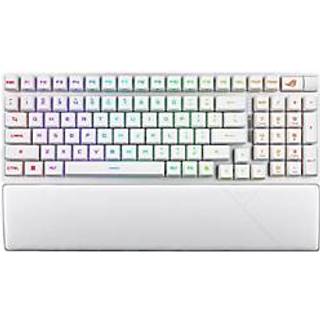 ASUS ROG Strix Scope II RX Tastatur Optisk mekanisk Per-tast RGB Trådløs Kablet