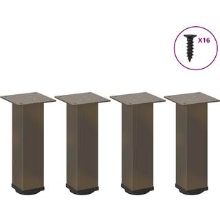 Sofabordben 30-32 Cm Stål - Naturfarvet / 30-32 cm (80 mm)