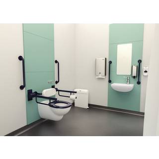 GRIBEHÅNDTAG I BLÅ | STR. 600