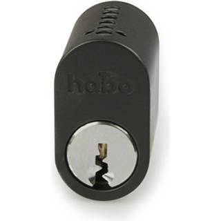 Habo 65537x2 cylinder, sort - 2 stk.
