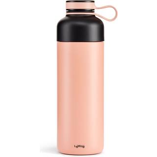 Lékué Lékué To Go isoleret flaske 0,5 L Coral