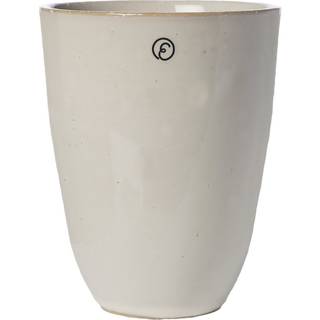 Krus uden hank 11,5 cm, naturhvid