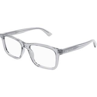 Alexander McQueen Mand Alexander McQueen AM0486O 004 Optiske stel Acetat Lyseblå Firkantet