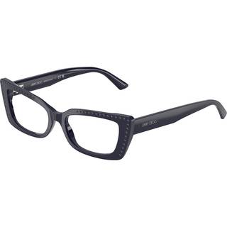 Jimmy Choo Kvinde JC3018B 5016 Optiske stel Acetat Blå Transparent Cat Eye Normal