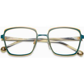 Etnia Barcelona Nayan PTYW 54 Briller Kvinder Blue - Petrol Blue On Mustard Yellow - 54mm