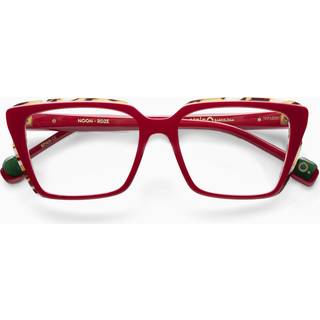 Etnia Barcelona Noon RDZE 52 Briller Kvinder Rød - Red On Zebra Print - 52mm