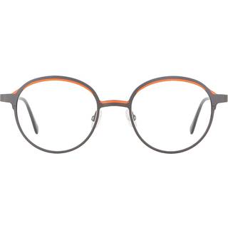 VANNI V4255 C37 49 Briller Kvinder Grå - Matte Dark Grey Top Orange Laminate - 49mm