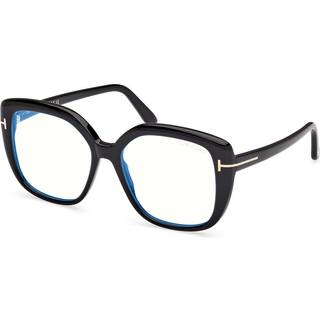 TOM FORD Kvinde FT6043-B 001 Optiske stel Acetat Sort Firkantet Normal