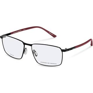 Porsche Design P8766 A000 56 Briller Mænd Black - Red - 56mm