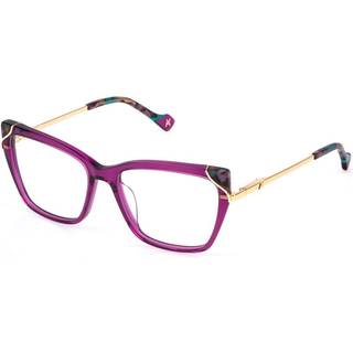 Yalea VYA161 METRODORA 01F5 54 Briller Kvinder Purple - Transparent Polished Cyclamen Purple - 54mm