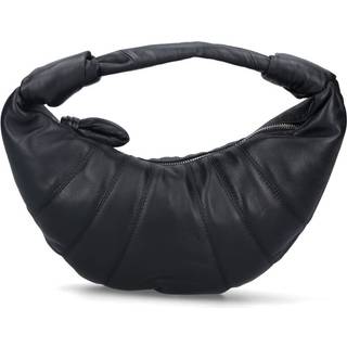 Lemaire Fortune Croissant Mini leather shoulder bag - black - One Size