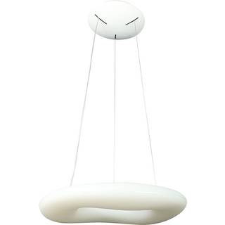 82W Rund LED Designer Pendel - CCT: 3i1, Ø750*H2000, Dæmpbar, Hvid - Dæmpbar : Via fjernbetjening, Kulør : 3-i-1