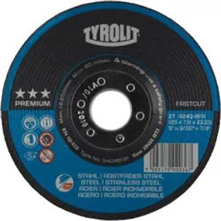 Skrubskive Premium 27E ø115×7 A30P-BFX