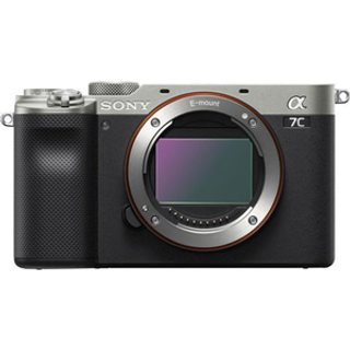 Sony a7C spejlløst kamera - sølv