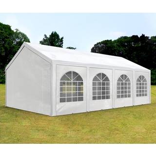 3x9m, Partytelt, PE-teltdug, hvid - (91106)