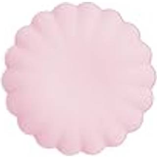 4 stk. Festtallerkner Frill pink i plast – Genanvendelige og stilfulde til enhver fest