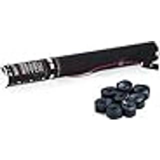 TCM FX Konfettirør. Elektrisk med streamers. 50 cm. Sort