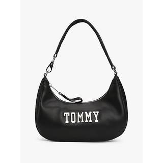 Metal Logo Shoulder Bag