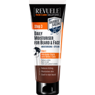 Revuele Men Care Solutions Barber Salon Fugtende creme til ansigt og skæg 80 ml - 80 ml