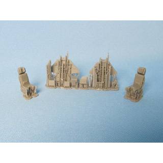 Metalliske detaljer MDR48136-1/48 SR-71 Blackbird. Interiør til skala model Kit Revell