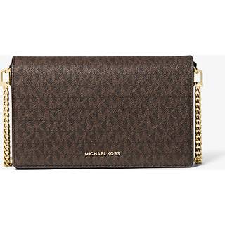 MK Jet Set Medium Signature Logo Crossbody Bag - Brown - Michael Kors - ONE SIZE