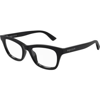 Alexander McQueen Kvinde Alexander McQueen AM0515O 011 Optiske stel Acetat Grå Transparent Cat Eye