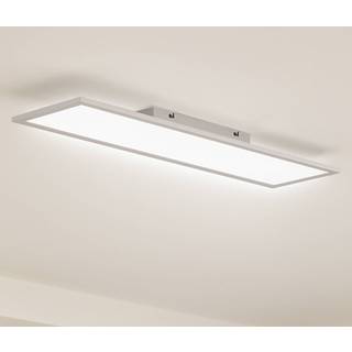 Lindby LED-panel Enhife, hvid, 80 x 20 cm, metal, 4.000 K