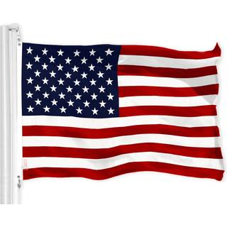 G128 American USA Flag | 3x5 ft | Liteweave Pro Series Trykt 150D Polyester | Land flag indend?rs/udend?rs livlige farver messing grommets tykker