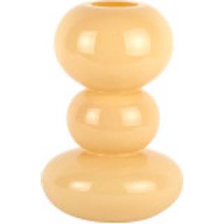 Vase Bubbles Ø19cm glas gul