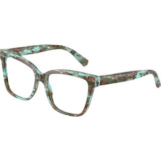 Tiffany Kvinde TF2260 8422 Optiske stel Acetat Skildpadde Transparent Cat Eye Normal