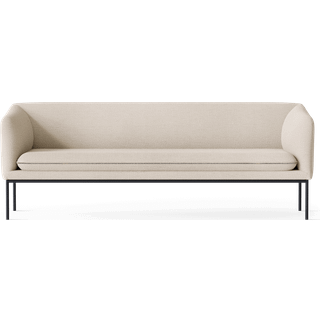 Turn Sofa 3 - Bouclé - Off-White