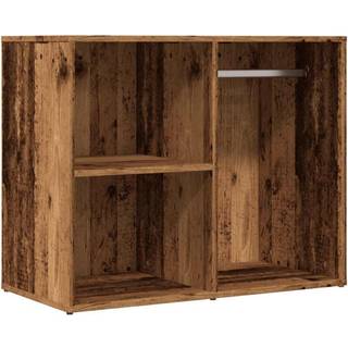 skab 80x40x65 cm konstrueret træ gammelt træ-look