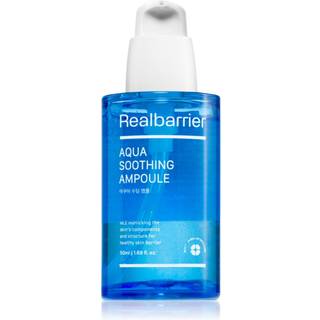 Real Barrier Aqua Soothing Ampoule 1,69 Fl Oz K?ling Beroligende Fugtgivende ansigtsserum til f?lsom t?r hud Hyaluronsyre Ceramid Hydrating Face