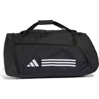 Essentials 3-Stripes sportstaske, large - Black / White - 1 størrelse