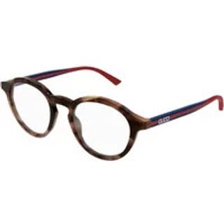 Gucci Mand GG1871O 003 Optiske stel Acetat Havana Transparent Rund
