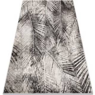 Tæppe MATEO 8035/944 Moderne palme blade - strukturel grå / beige 120x170 cm