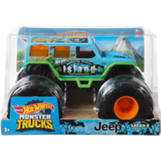 Hot Wheels Monster Trucks Jeep Island Tours - GTJ44