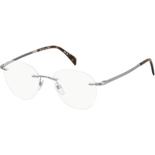 DAVID BECKHAM Mand DB 1166 6LB Optiske stel Metal Ruthenium Blå Pantos Normal Spejl