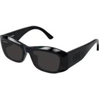 Balenciaga Kvinde BB0397SA 003 Solbriller Acetat Sort Grå Firkantet