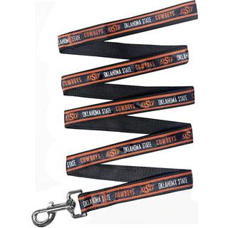 NCAA PET Leash Small Oklahoma State Cowboys Hundesnor skinnende og farverig snor til hunde og katte Licenseret af NCAA New Version