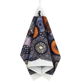 Marimekko Siirtolapuutarha Viskestykke 47x70 Cm Mørket - Viskestykker Bomuld Blå - 074331-123