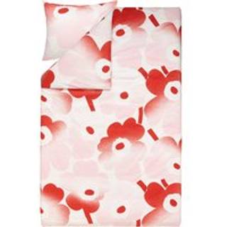 Marimekko Unikko Häivähdys sengesæt 150x210 cm, 50x60 cm Pink