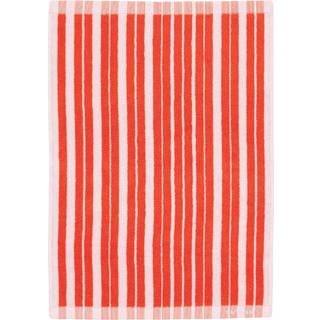 Marimekko Raide håndklæde 50x70 cm Red-light pink